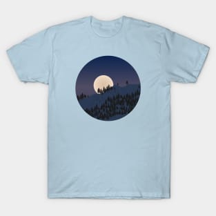 Mountain Forest evening T-Shirt